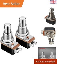 2pcs Silent SPST Momentary