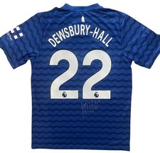 KIERNAN DEWSBURY-HALL SIGNED 2025/26 EVERTON HOME SHIRT WITH PROOF