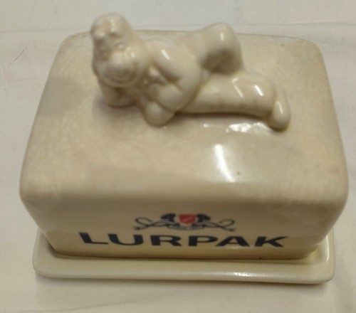 Lurpak vintage ceramic butter - lurpak,