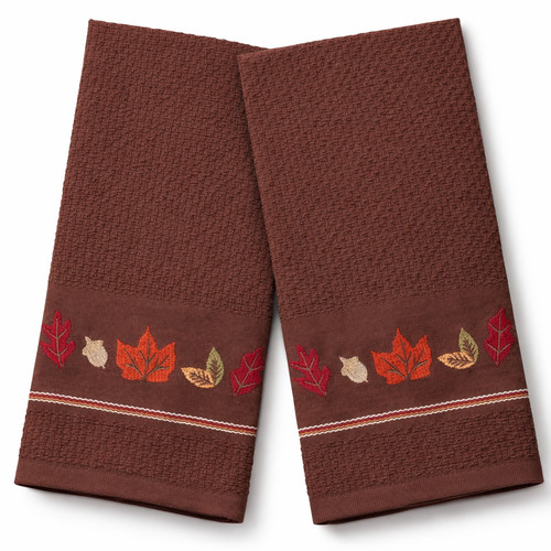 Autumn kitchen towels set - kitchen,