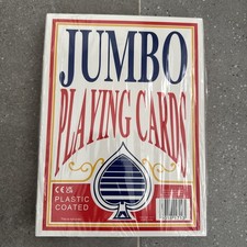 Jumbo Playing Cards New Sealed
