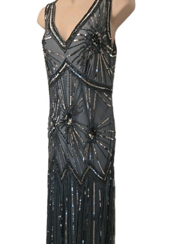 Pissarro nights silver - nights, beaded