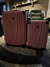 Pink Heys Hard Case Suitcase