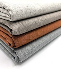 Plain Linen Look Fabric