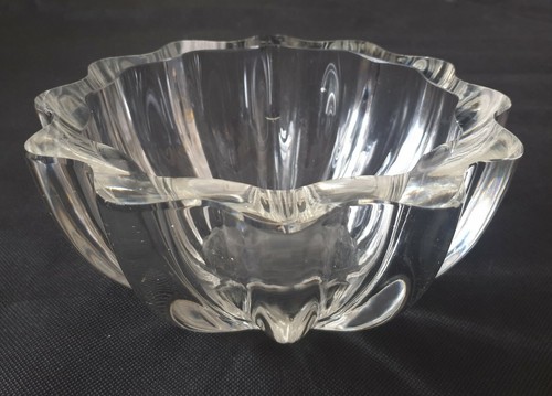 Vintage large thick cut clear - large,