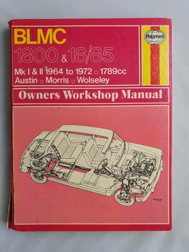 Blmc 1800 85 - 18/85, haynes