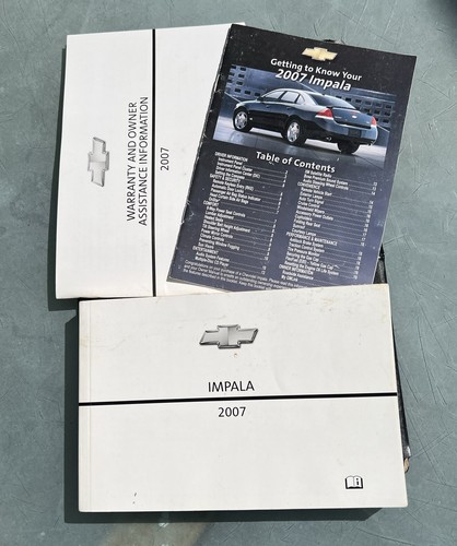 2007 chevrolet impala owners - 2007,
