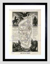 MAP OLD FRANCE LEVASSEUR