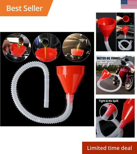 Car oil funnel - oil, flexible