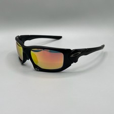 Oakley Scalpel Black Sunglasses Mirror Lenses OO9095-01 with Extra Lenses