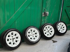 Genuine ROVER Stamped Classic Mini Cooper Sportspack 13x6J Alloy Wheels - 13" 13