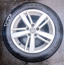 VOLKSWAGEN POLO ALLOY WHEEL AND TYRE 185/60R15