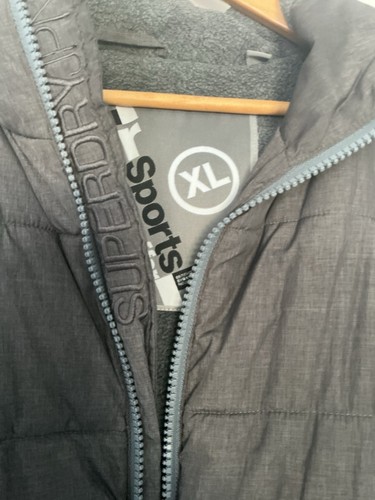 Used superdry sports puffa - used,