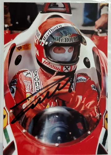 Autograph niki lauda - niki, 1