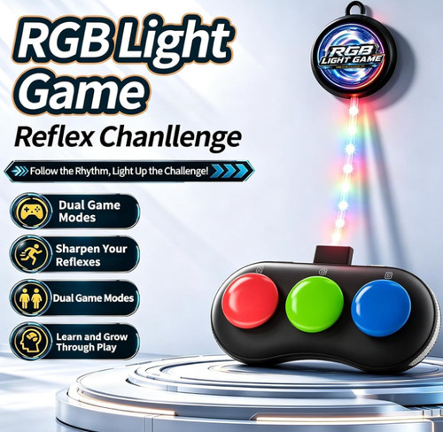 Rgb led reflex - led, game,funny