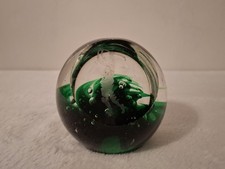 Green Swirl Golf Paperweight 