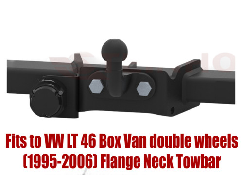 Flange neck tow bar for - flange,