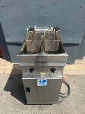 Valentine Twin Tank Twin Basket Free Standing Electric Fryer Evo 2200