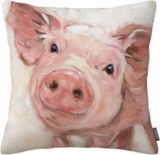 Piglet Throw Pillow Covers Pig