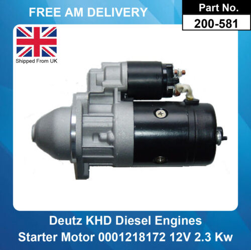 Starter motor for deutz - motor,