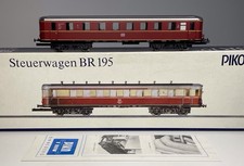 Vintage Piko HO German DB BR 195 Steuerwagen Control Car 6519-020 With Lighting