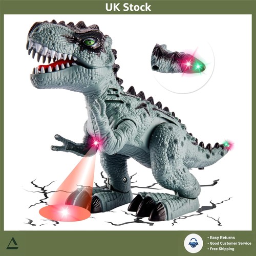Walking rex dinosaur - walking, with