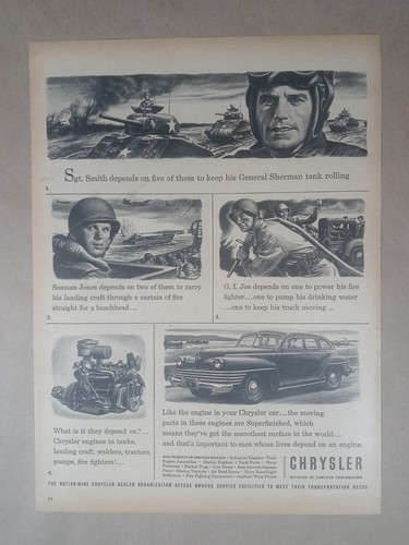 1940s chrysler wwii - chrysler,