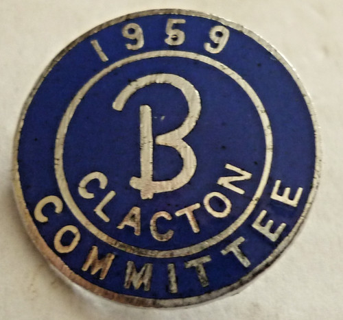 Vintage enamel badge - vintage, butlins
