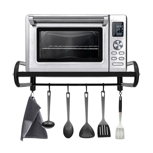 Metal microwave oven shelf - microwave,