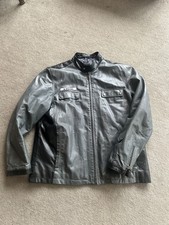 Adidas Walter Rohrl Leather Bomber Jacket 2xl fits 3xl Xxxl