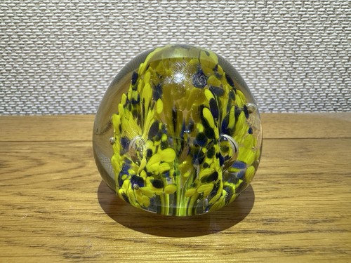 Vintage yellow blue spatter - vintage,