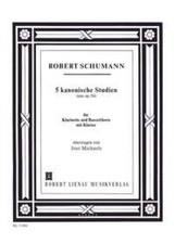 Five Canonic Studies Score and