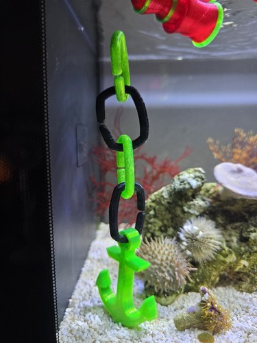 Printed seahorse anchor - 3d,
