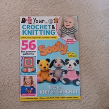 Your Crochet & knitting magazine, patterns include Sooty Sweep & Sue toys