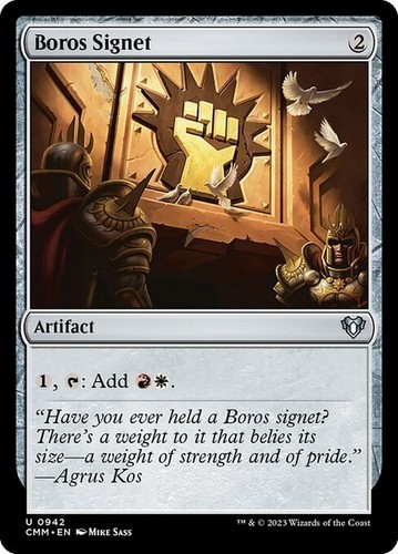 Boros signet commander - ~,
