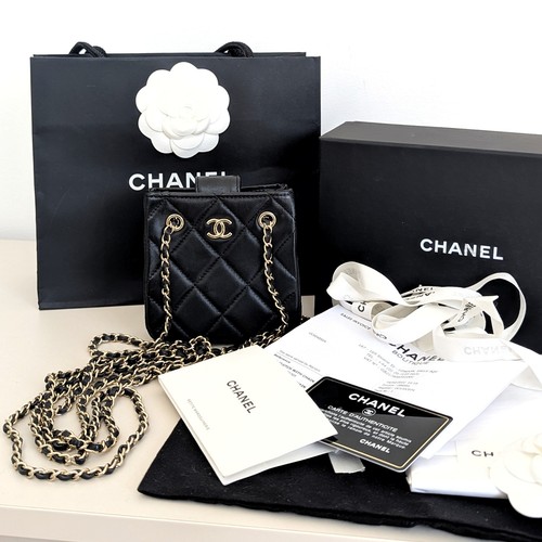 Chanel quilted lambskin - chanel,