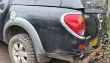 MITSUBISHI L200 2006-2009 SHORT BED REAR TUB BLACK