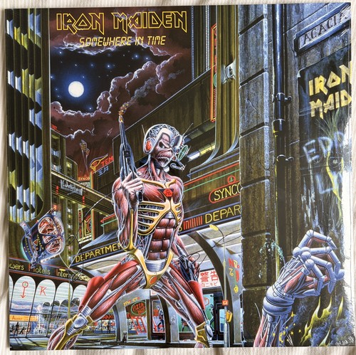 Iron maiden somewhere time - iron,