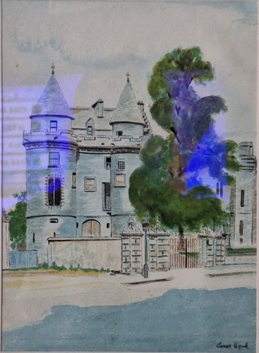Small watercolour painting - watercolour,