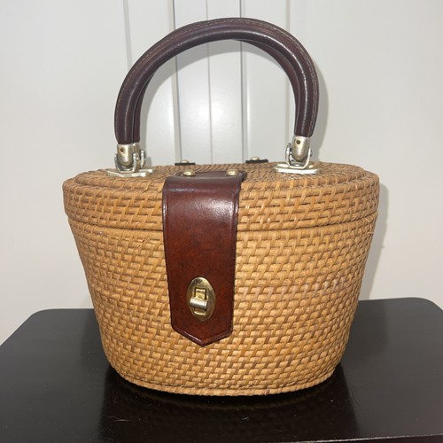 Vintage aigner etienne - vintage, wicker