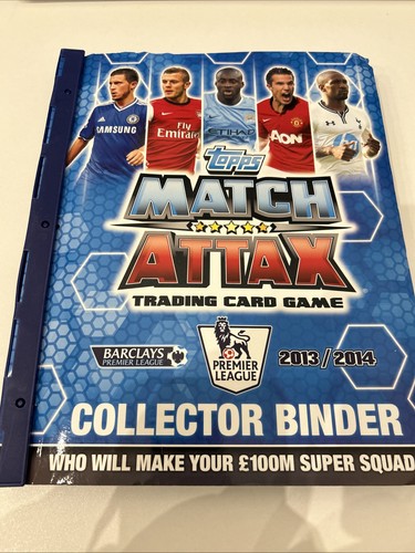 Topps match attax binder - 13/14,