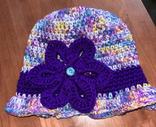 Purple Blue Violet  FLAPPER