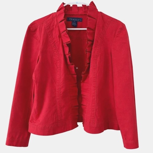 Vintage baccini red open front - open,