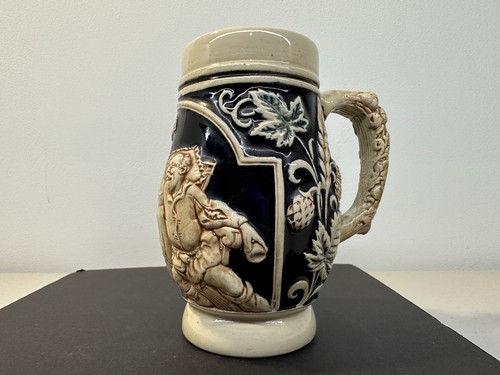 Ceramic stein vintage german - ceramic,