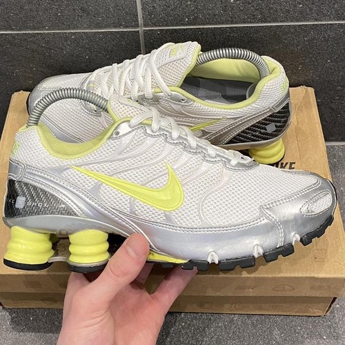 Nike shox turbo silver volt - shox,