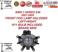FOG LAMP FOR BMW 3 E46 FRONT