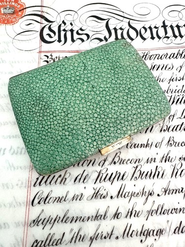 Art deco antique shagreen - art,