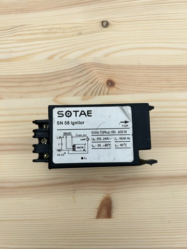 Electronic ignitor for - sn, 58