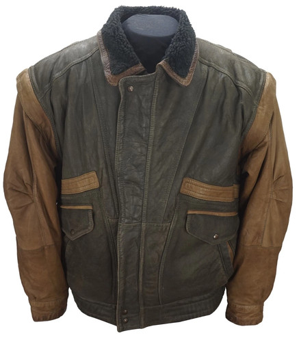 Liberty real leather bomber - leather,