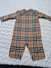 BURBERRY baby grow Romper age